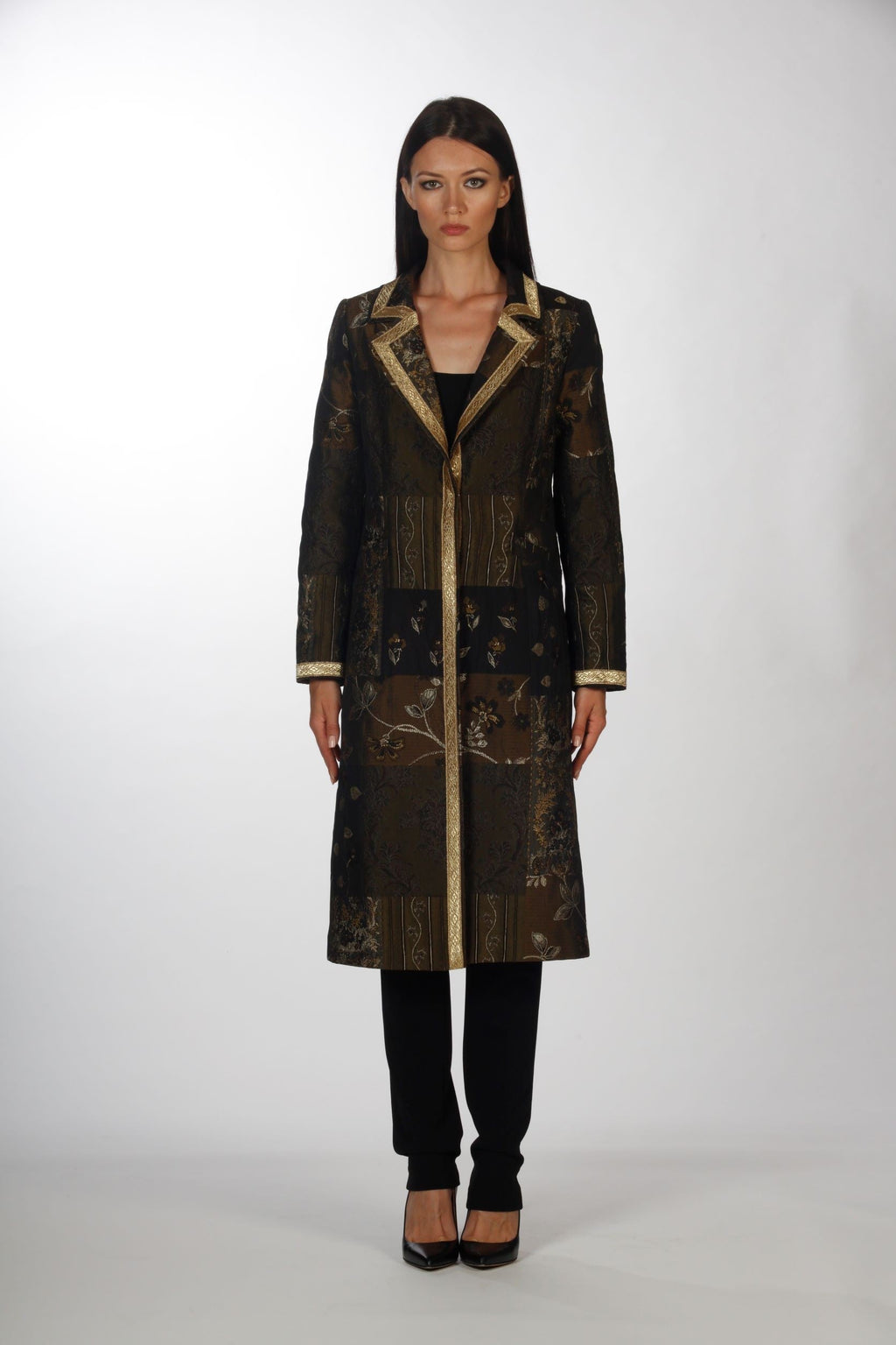 Cappotto in jacquard