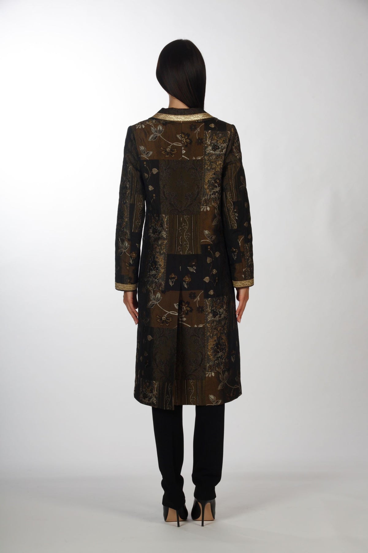 Cappotto in jacquard
