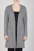 Cardigan a quadretti