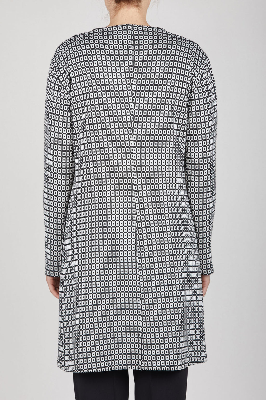 Cardigan a quadretti