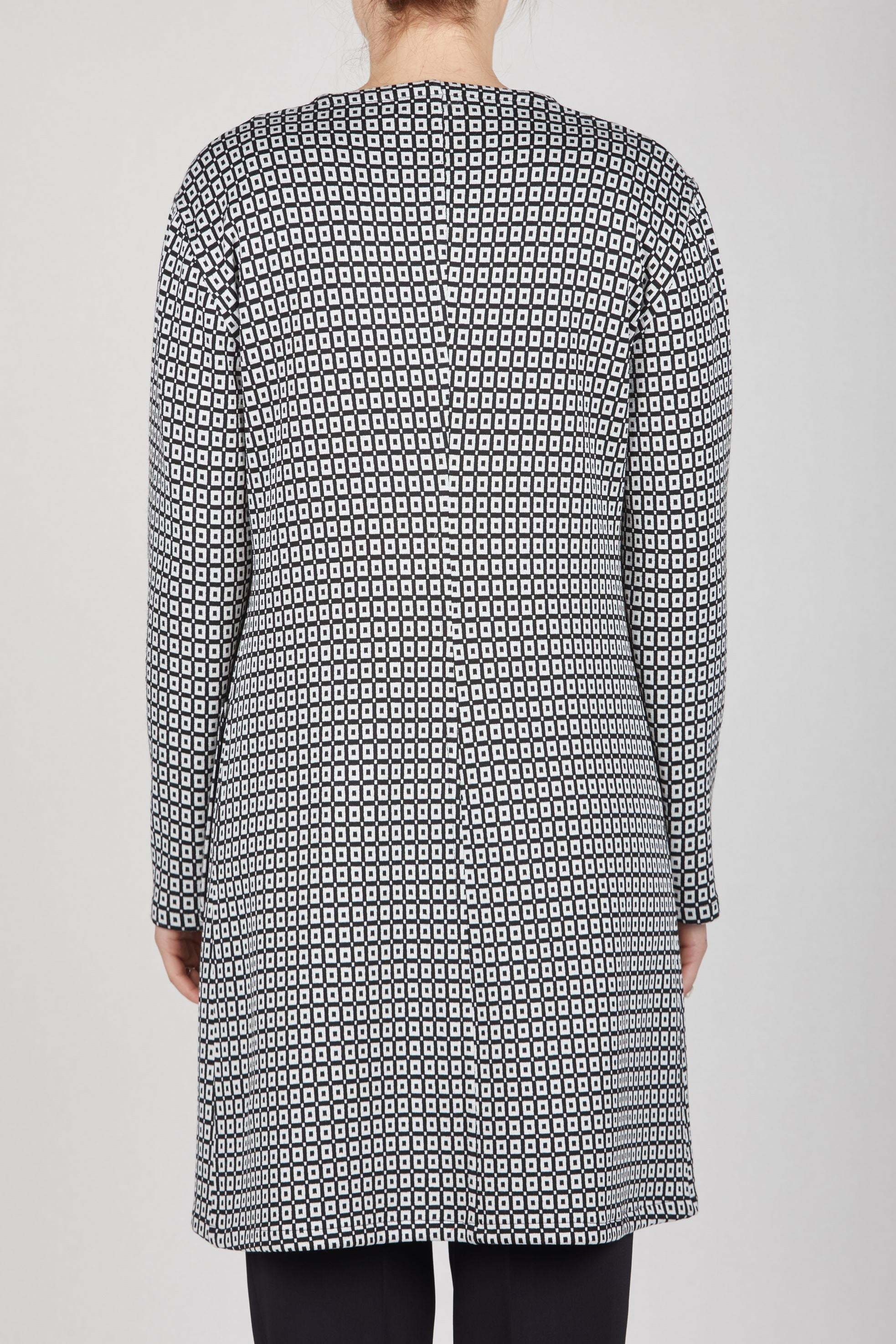 Cardigan a quadretti