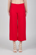 Pantalone largo rosso