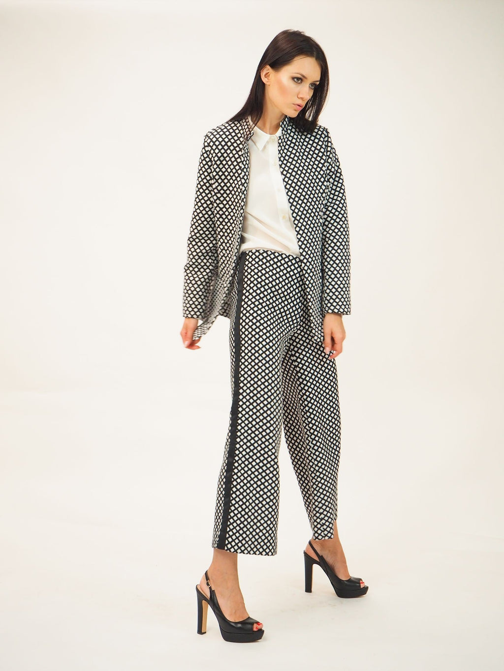 Pantaloni fantasia rombo