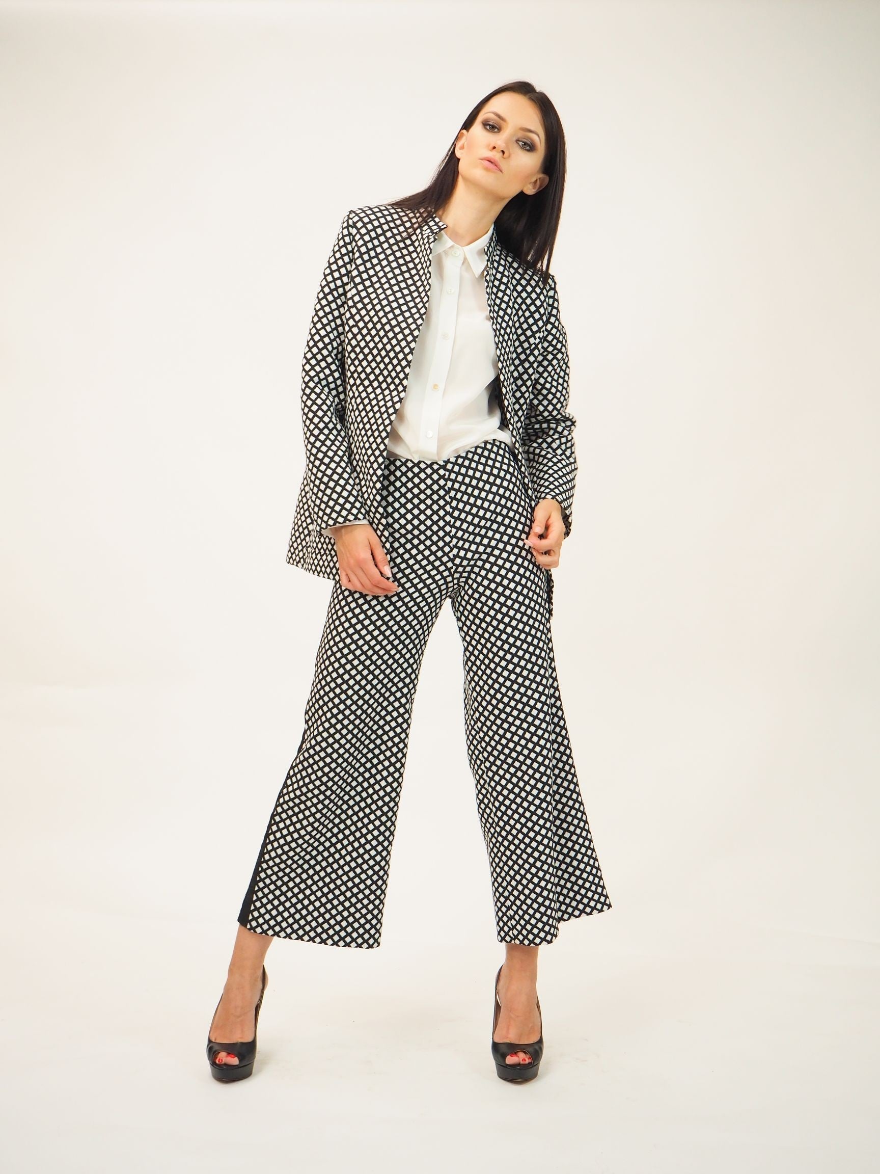 Pantaloni fantasia rombo