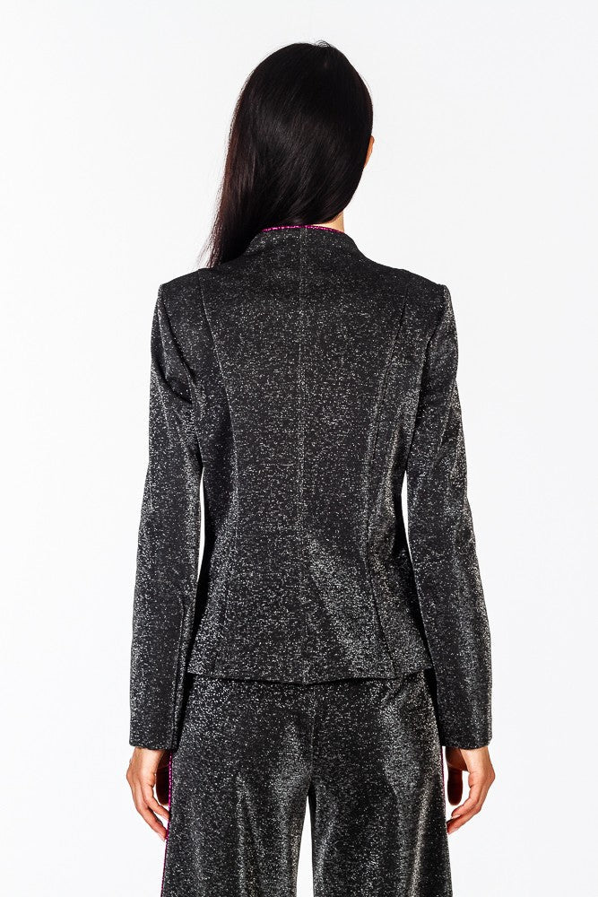 Giacca lurex argento
