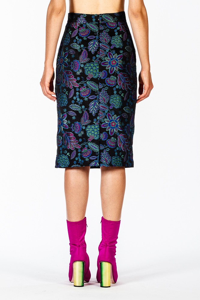 Gonna jacquard